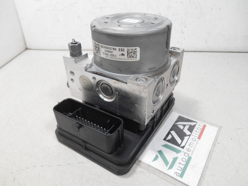 Centralina ABS Peugeot 208 II 2021 9839933780 10.0917-3933.3