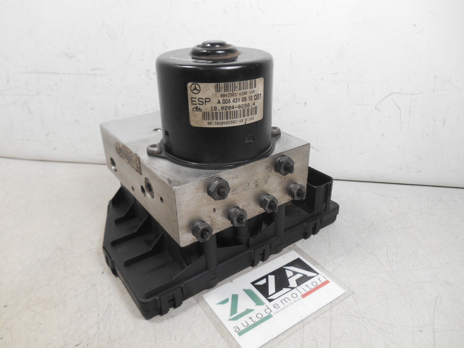Centralina ABS Mercedes W203 C220 2001 A0044310512 A2035451632