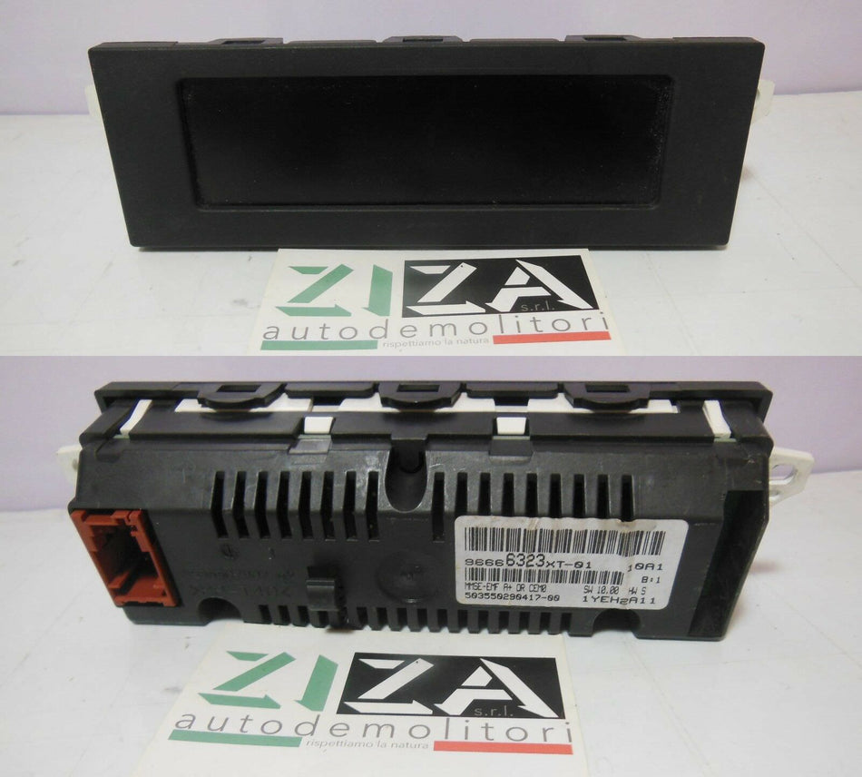 Display Multifunzione Citroen C3 II 2009 96666323XT