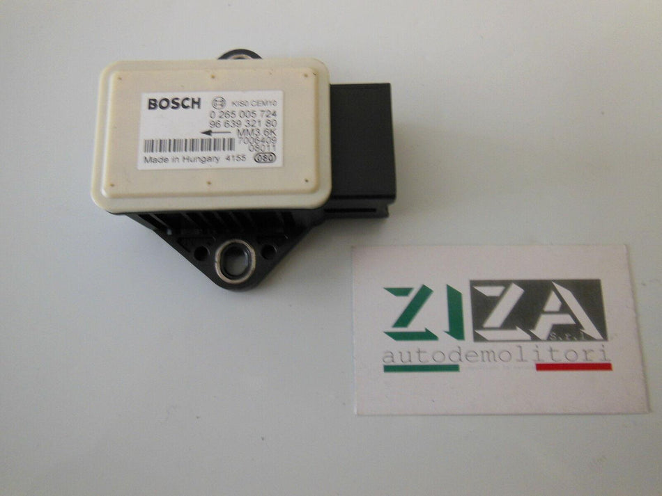 Sensore Imbardata Accelerazione Angolare Fiat Scudo 2009 0265005724 9663932180