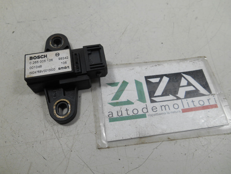 Sensore Imbardata Smart Fortwo W450 600 33kw 1999 0265005126 0004768V001