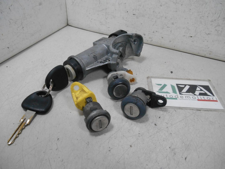 Cilindretto Avviamento + 2 Chiavi + Nottolini Porte Tata Indica 2010
