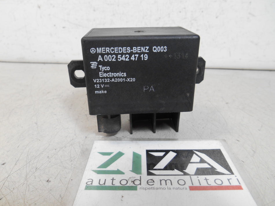 Relè Batteria Mercedes W211 E220 2005 A0025424719