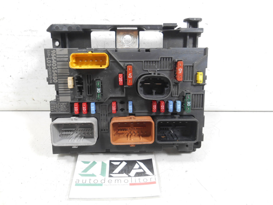 Scatola Fusibili Centralina BSM Citroen C3 2008 9664055480 HW01H SW6E INDQ