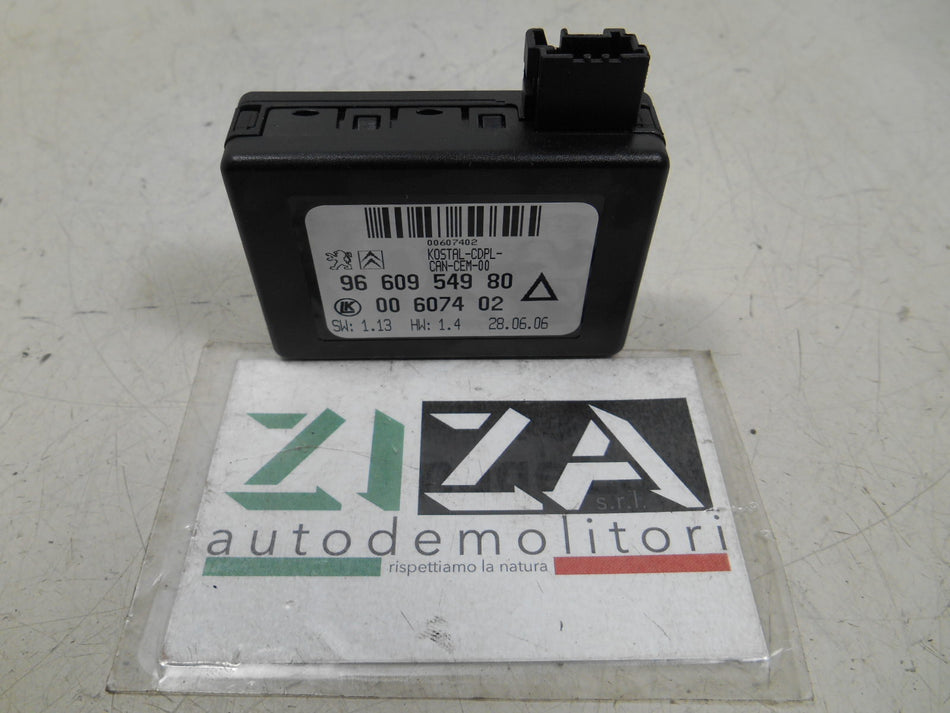 Sensore Pioggia Citroen C3 I Res 2006 9660954980