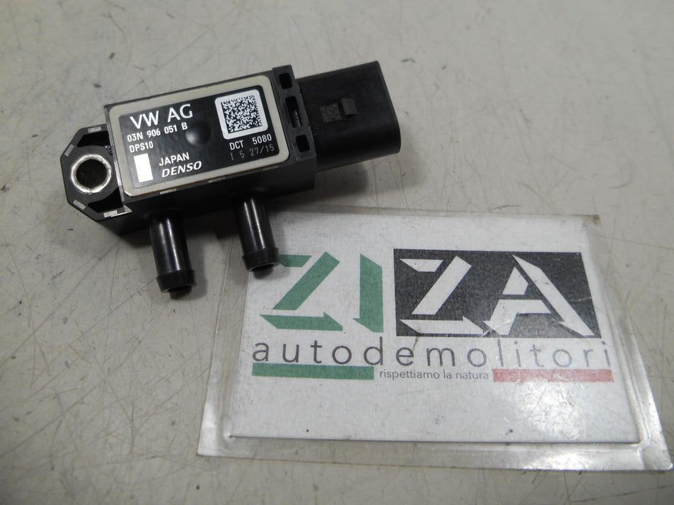Sensore di Pressione Gas di Scarico Audi A3 8V 1.6 110cv CXX 2016 03N906051B
