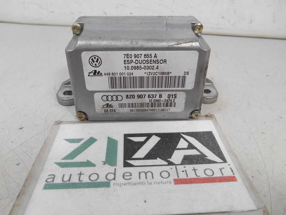 Sensore ESP Audi A2 7E0907655A 10.0985-0302.4 8Z0907637B 10.0980-0474.2