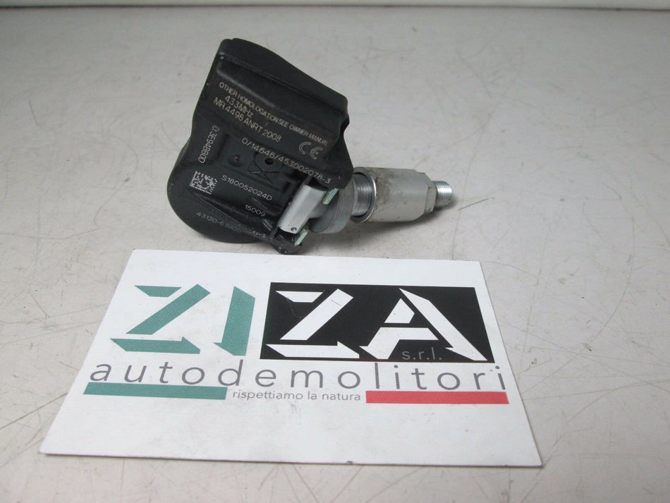 Sensore Pressione Pneumatici Suzuki Swift V 2016 S180052024D 43130-61M00