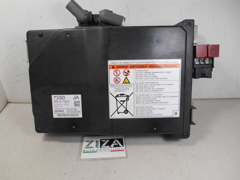 Batteria Suzuki Ignis MF Res 1.2 Ibrido 61kw 83cv K12D 2020 96510-73S00