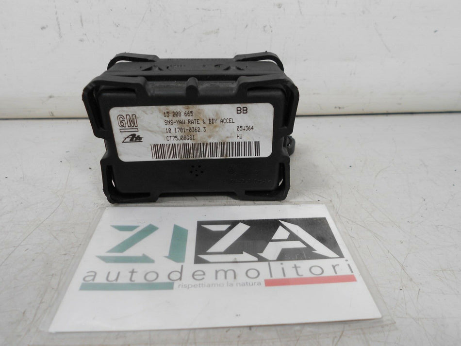 Sensore ESP Opel Zafira B 2005 13208665 BB 10.1701-0362.3