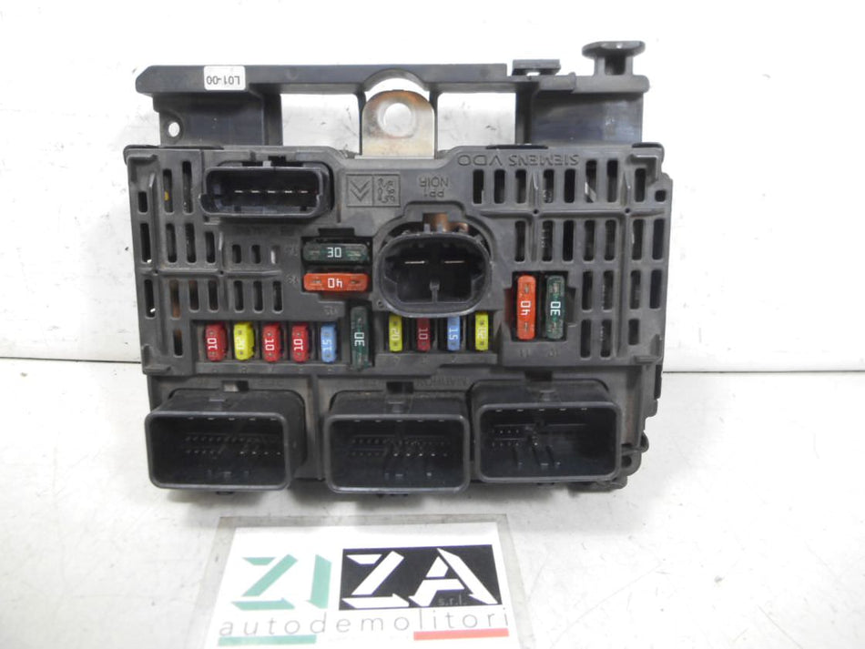 Scatola Fusibili Centralina BSM Peugeot 407 2.0 100kw RHR 2004 9656086080