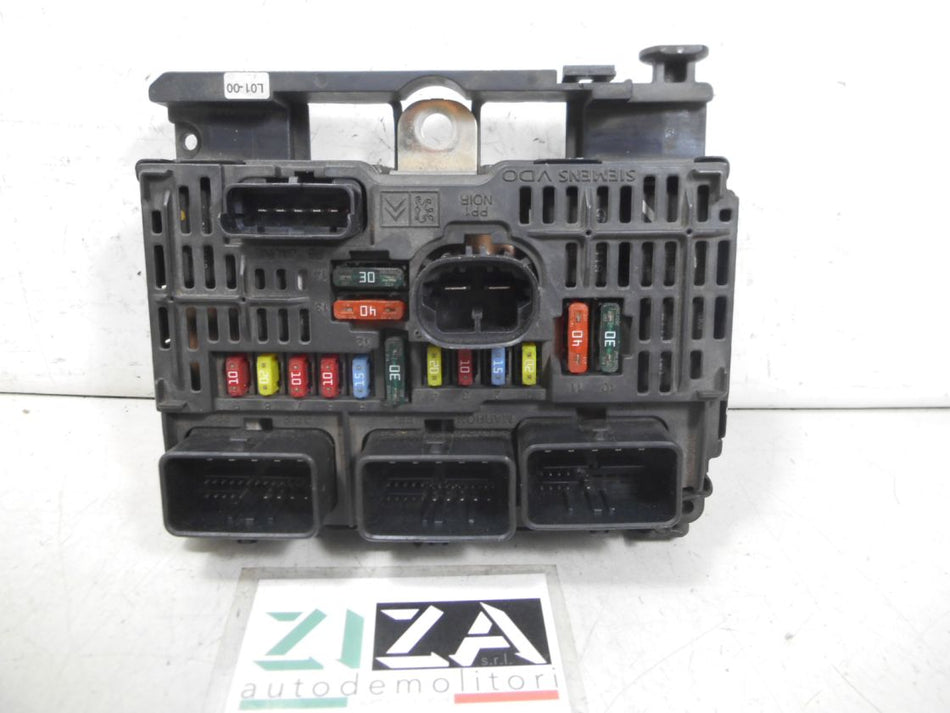 Scatola Fusibili Centralina BSM Peugeot 407 2.0 100kw RHR 2004 9656086080