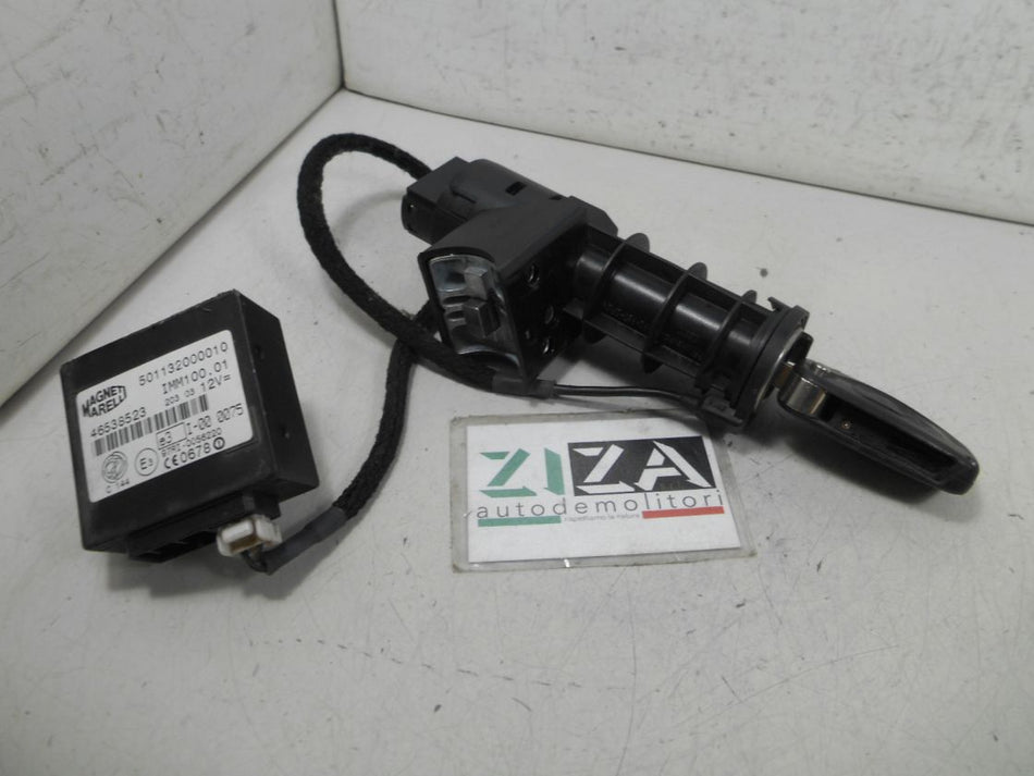 Set Chiave Cilidretto Immobilizer Lancia Lybra 2004 46538523 46771301