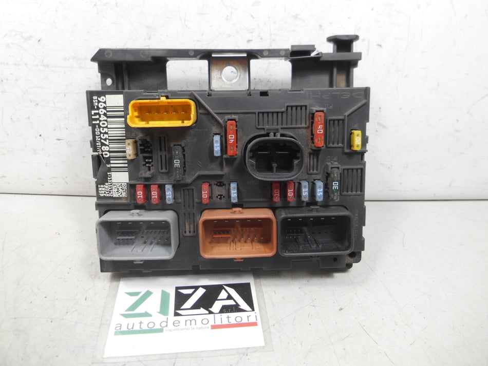 Scatola Fusibili Centralina BSM Peugeot 307 1.6 90cv 9HV 2007 9664055780 IND:P