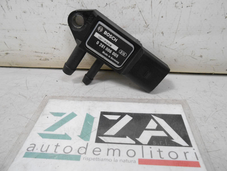 Sensore Pressione Gas di Scarico Audi A4 B8 CAG 2.0 143cv 2008 0281006005