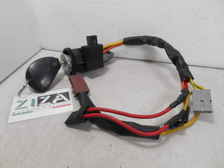 Cilindretto + Chiave + Antenna Citroen Xsara 1.9 TD 90cv DHY 1999 96248461ZL