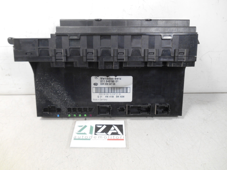 Scatola Fusibili Mercedes W211 E220 2.2 CDI 125kw 646821 2008 2115458601