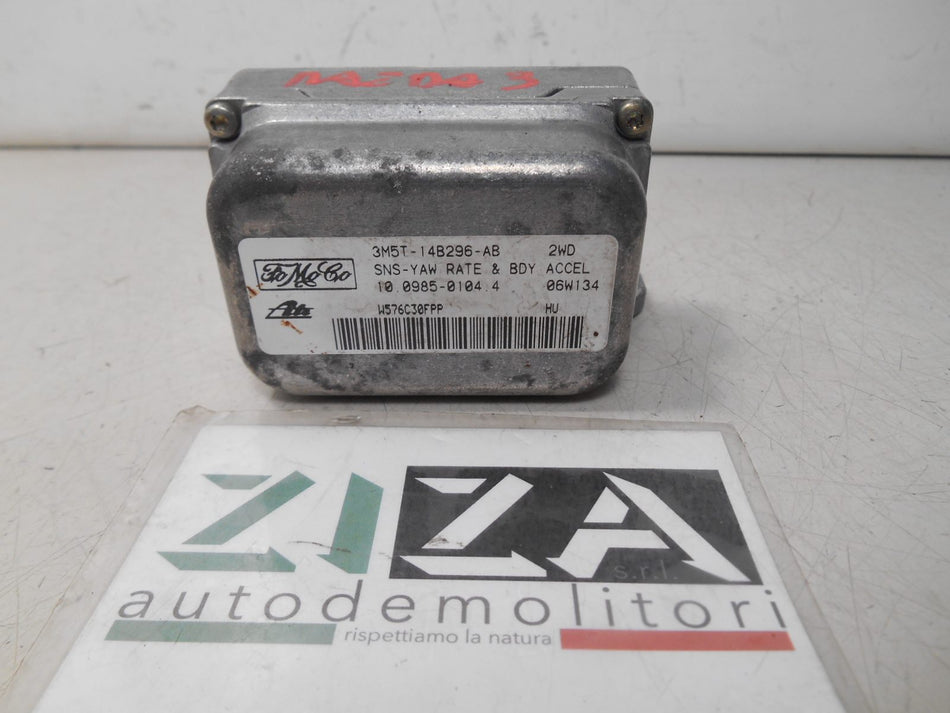 Sensore Imbardata ESP Mazda 3 Ford Volvo 3M5T14B296AB 10.0985-0104.4