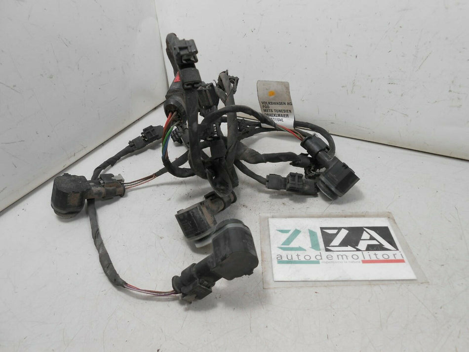 Cablaggio + Sensori Parcheggio Posteriori VW Passat B7 2012 3AF971104L 4F0973703